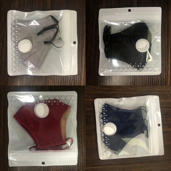 4pcs cotton reusable washable breathable face mask - Picture 10 of 11